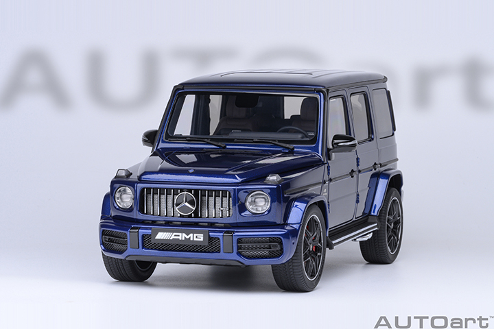 76359 1/18 MERCEDES-AMG G63 2019 (BRILLIANT BLUE METALLIC)