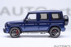 76359 1/18 MERCEDES-AMG G63 2019 (BRILLIANT BLUE METALLIC)