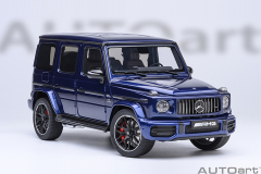 76359 1/18 MERCEDES-AMG G63 2019 (BRILLIANT BLUE METALLIC)