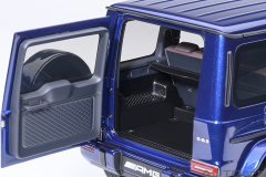 76359 1/18 MERCEDES-AMG G63 2019 (BRILLIANT BLUE METALLIC)