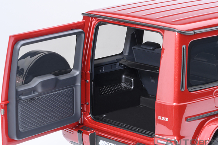 76353 1/18 MERCEDES-AMG G63 2019 (DESIGNO CARDINAL RED METALLIC)