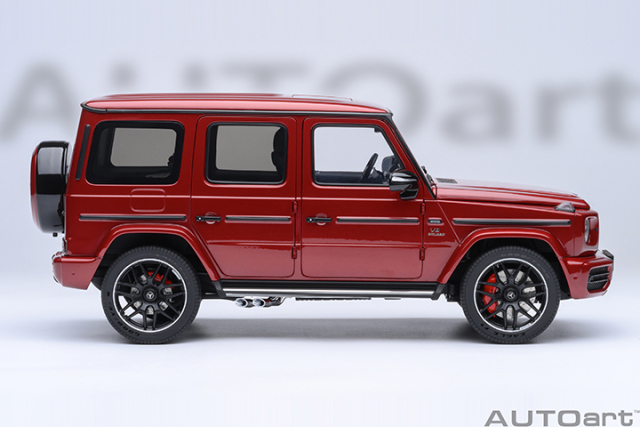 76353 1/18 MERCEDES-AMG G63 2019 (DESIGNO CARDINAL RED METALLIC)