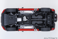 76353 1/18 MERCEDES-AMG G63 2019 (DESIGNO CARDINAL RED METALLIC)