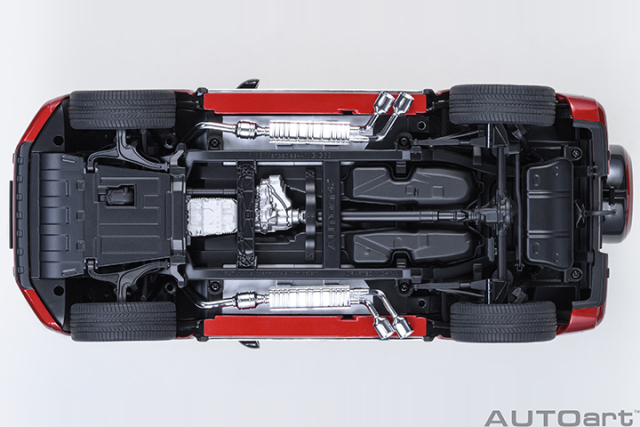 76353 1/18 MERCEDES-AMG G63 2019 (DESIGNO CARDINAL RED METALLIC)