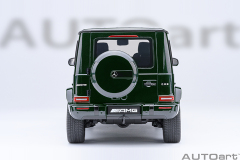 76355 1/18 MERCEDES-AMG G63 2019 (EMERALD GREEN METALLIC)
