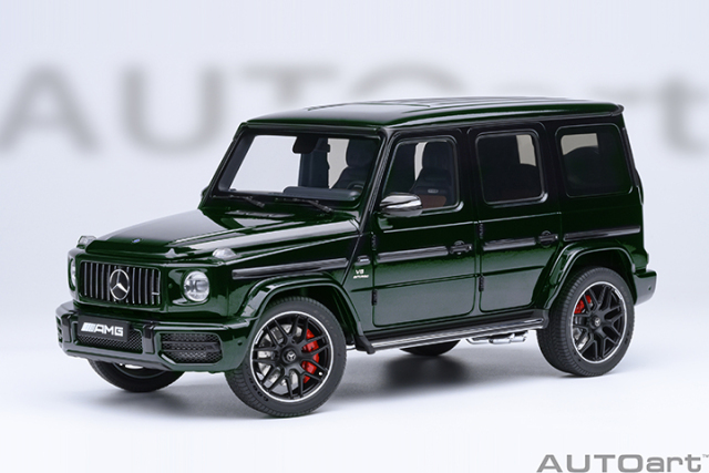 76355 1/18 MERCEDES-AMG G63 2019 (EMERALD GREEN METALLIC)