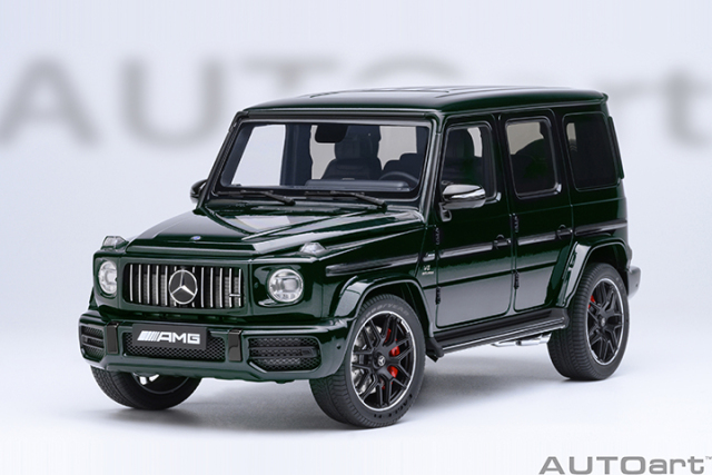 76355 1/18 MERCEDES-AMG G63 2019 (EMERALD GREEN METALLIC)