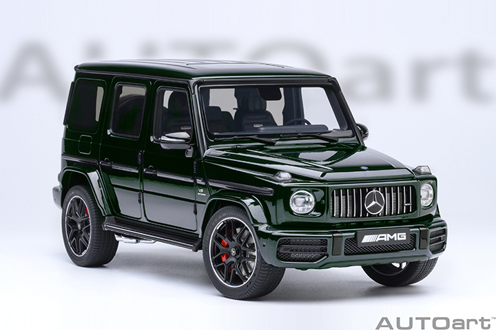 76355 1/18 MERCEDES-AMG G63 2019 (EMERALD GREEN METALLIC)