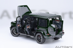 76355 1/18 MERCEDES-AMG G63 2019 (EMERALD GREEN METALLIC)