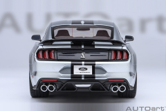 73096 1/18 FORD MUSTANG SHELBY GT500 (ICONIC SILVER)