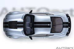 73096 1/18 FORD MUSTANG SHELBY GT500 (ICONIC SILVER)