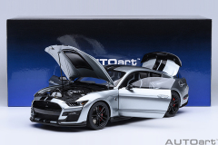 73096 1/18 FORD MUSTANG SHELBY GT500 (ICONIC SILVER)