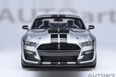 73096 1/18 FORD MUSTANG SHELBY GT500 (ICONIC SILVER)