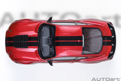 73098 1/18 FORD MUSTANG SHELBY GT500 (RAPID RED)