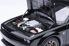71765 1/18 DODGE CHALLENGER SRT SUPER STOCK 2023 (PITCH BLACK)