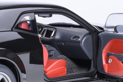 71765 1/18 DODGE CHALLENGER SRT SUPER STOCK 2023 (PITCH BLACK)