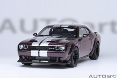 71762 1/18 DODGE CHALLENGER SRT JAILBREAK 2022 (HELLRAISIN/PURPLE)