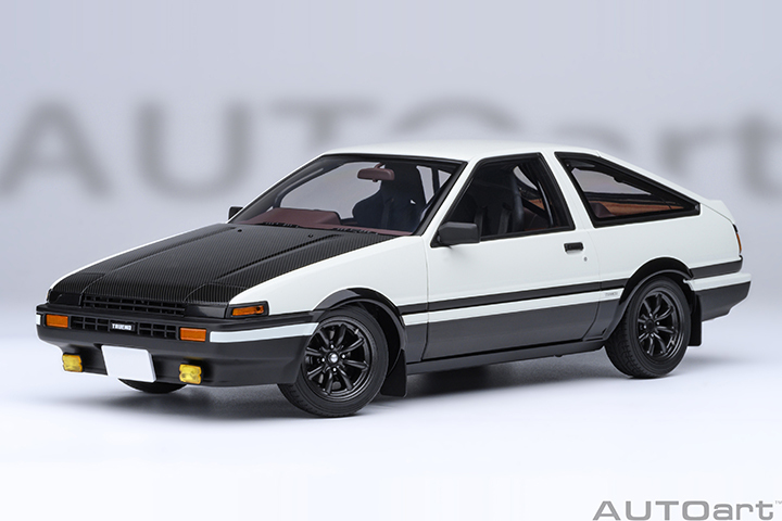78787 1/18 TOYOTA SPRINTER TRUENO (AE86) INITIAL D PROJECT D FINAL VERSION (30th ANNIVERSARY)