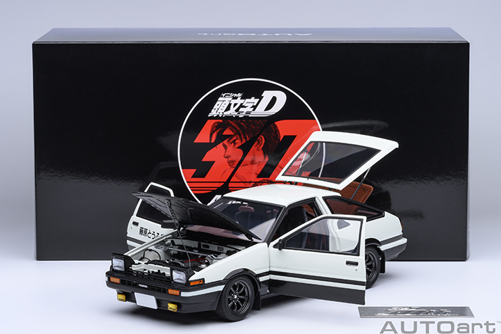 78787 1/18 TOYOTA SPRINTER TRUENO (AE86) INITIAL D PROJECT D FINAL VERSION (30th ANNIVERSARY)