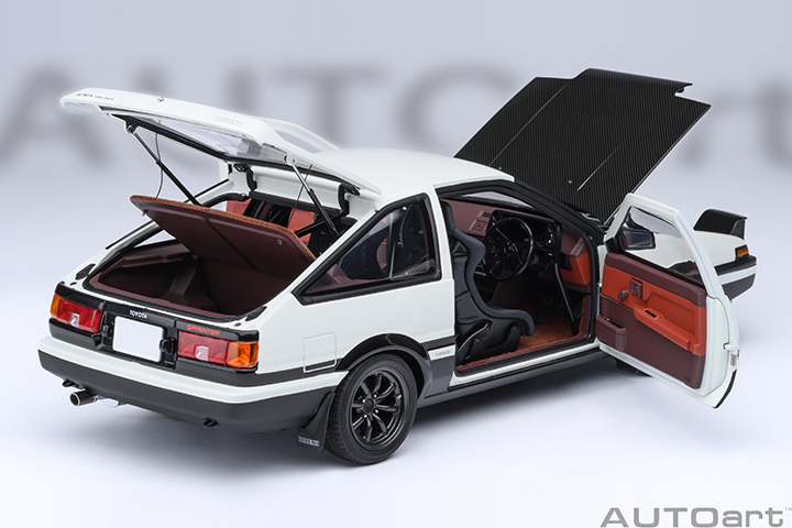 78787 1/18 TOYOTA SPRINTER TRUENO (AE86) INITIAL D PROJECT D FINAL VERSION (30th ANNIVERSARY)