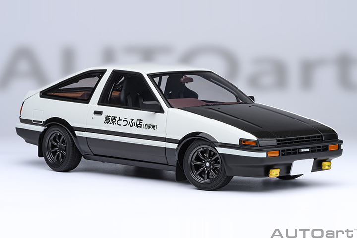 78787 1/18 TOYOTA SPRINTER TRUENO (AE86) INITIAL D PROJECT D FINAL VERSION (30th ANNIVERSARY)