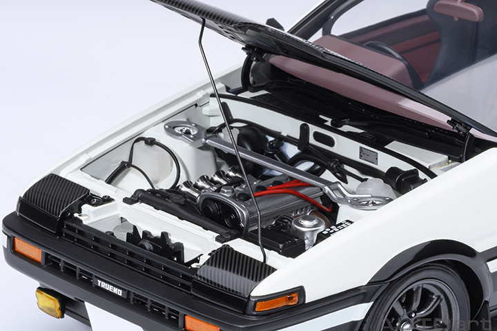 78787 1/18 TOYOTA SPRINTER TRUENO (AE86) INITIAL D PROJECT D FINAL VERSION (30th ANNIVERSARY)
