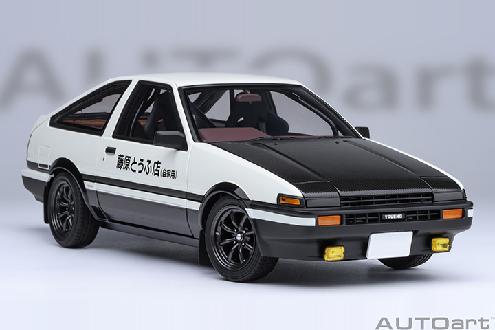 78787 1/18 TOYOTA SPRINTER TRUENO (AE86) INITIAL D PROJECT D FINAL VERSION (30th ANNIVERSARY)