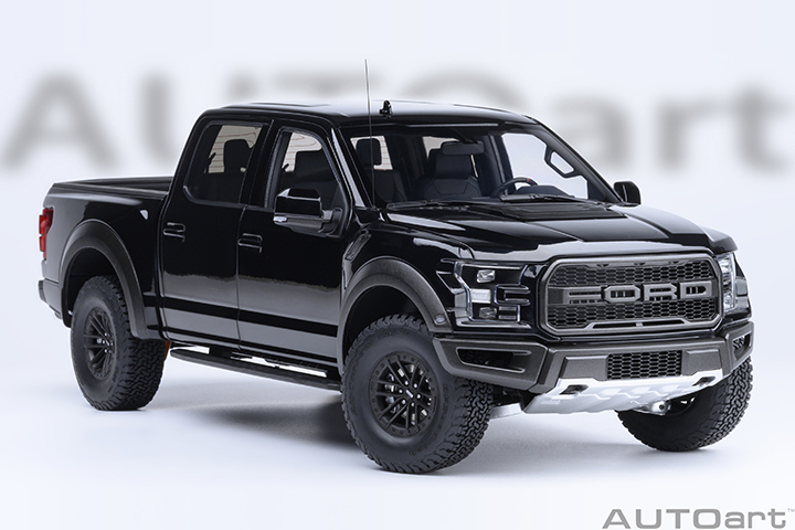 72947 1/18 FORD F-150 RAPTOR SUPERCREW 2019 (AGATE BLACK)