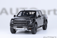 72947 1/18 FORD F-150 RAPTOR SUPERCREW 2019 (AGATE BLACK)