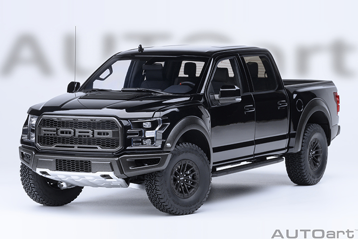 72947 1/18 FORD F-150 RAPTOR SUPERCREW 2019 (AGATE BLACK)