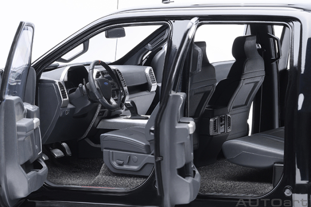 72947 1/18 FORD F-150 RAPTOR SUPERCREW 2019 (AGATE BLACK)