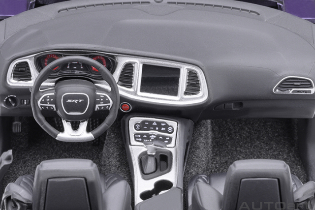 71768 1/18 DODGE CHALLENGER SRT SUPER STOCK 2023 (PLUM CRAZY/PURPLE)