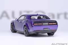 71768 1/18 DODGE CHALLENGER SRT SUPER STOCK 2023 (PLUM CRAZY/PURPLE)