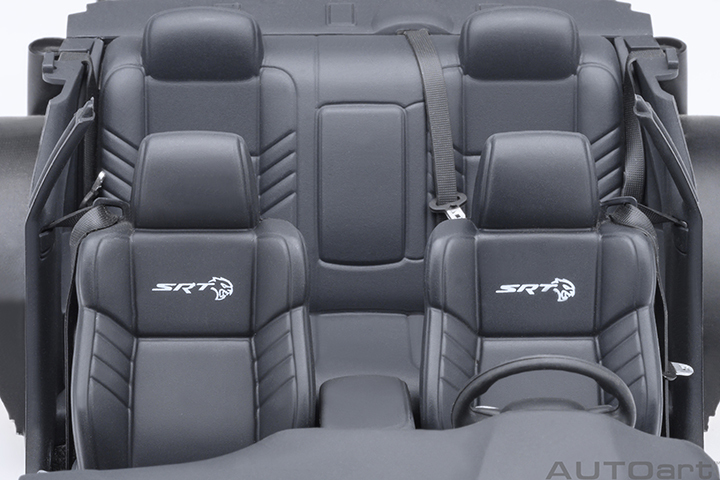 71768 1/18 DODGE CHALLENGER SRT SUPER STOCK 2023 (PLUM CRAZY/PURPLE)