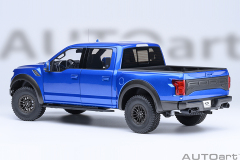 72949 1/18 FORD F-150 RAPTOR SUPERCREW 2019 (VELOCITY BLUE)