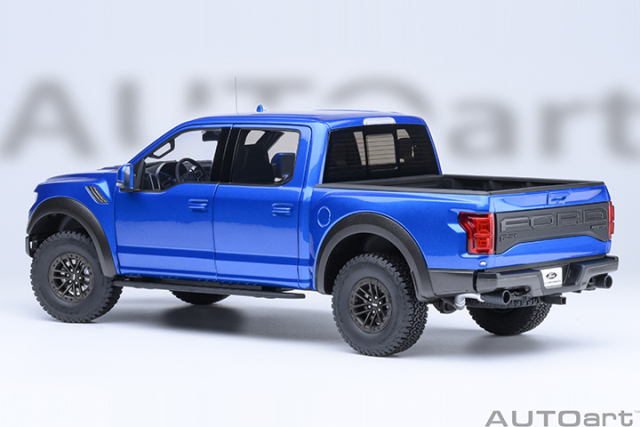 72949 1/18 FORD F-150 RAPTOR SUPERCREW 2019 (VELOCITY BLUE)