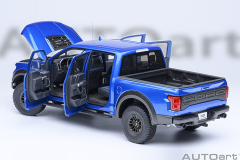 72949 1/18 FORD F-150 RAPTOR SUPERCREW 2019 (VELOCITY BLUE)