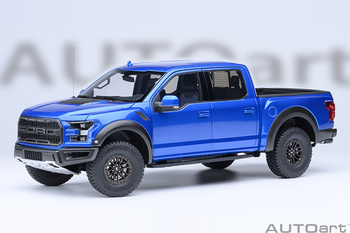 72949 1/18 FORD F-150 RAPTOR SUPERCREW 2019 (VELOCITY BLUE)