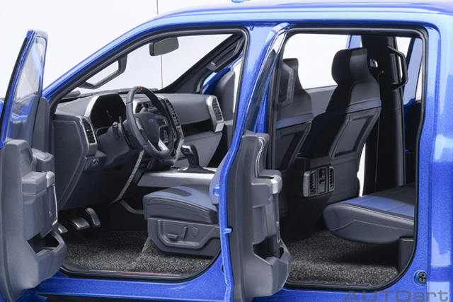 72949 1/18 FORD F-150 RAPTOR SUPERCREW 2019 (VELOCITY BLUE)