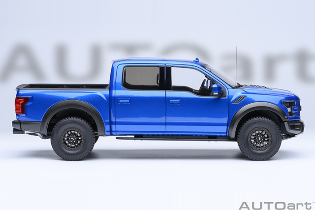 72949 1/18 FORD F-150 RAPTOR SUPERCREW 2019 (VELOCITY BLUE)