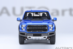 72949 1/18 FORD F-150 RAPTOR SUPERCREW 2019 (VELOCITY BLUE)