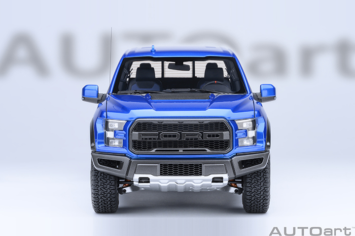 72949 1/18 FORD F-150 RAPTOR SUPERCREW 2019 (VELOCITY BLUE)