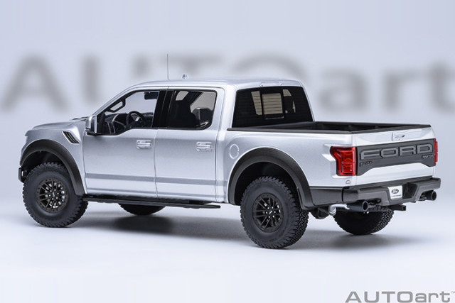 72950 1/18 FORD F-150 RAPTOR SUPERCREW 2019 (INGOT SILVER)
