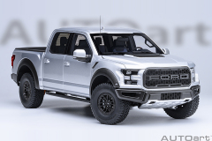 72950 1/18 FORD F-150 RAPTOR SUPERCREW 2019 (INGOT SILVER)