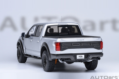 72950 1/18 FORD F-150 RAPTOR SUPERCREW 2019 (INGOT SILVER)