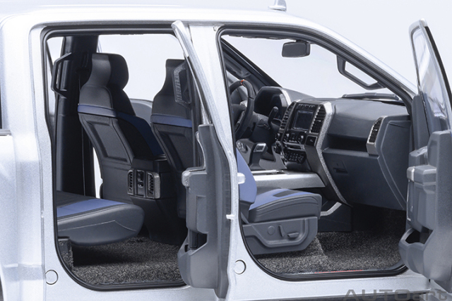 72950 1/18 FORD F-150 RAPTOR SUPERCREW 2019 (INGOT SILVER)