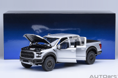72950 1/18 FORD F-150 RAPTOR SUPERCREW 2019 (INGOT SILVER)