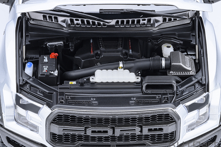 72950 1/18 FORD F-150 RAPTOR SUPERCREW 2019 (INGOT SILVER)