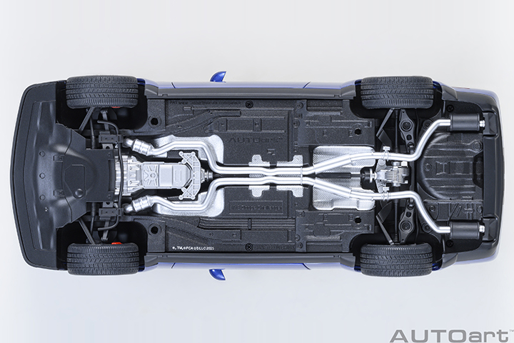 71763 1/18 DODGE CHALLENGER SRT JAILBREAK 2022 (INDIGO BLUE)