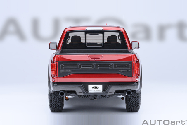 72948 1/18 FORD F-150 RAPTOR SUPERCREW 2019 (RUBY RED)